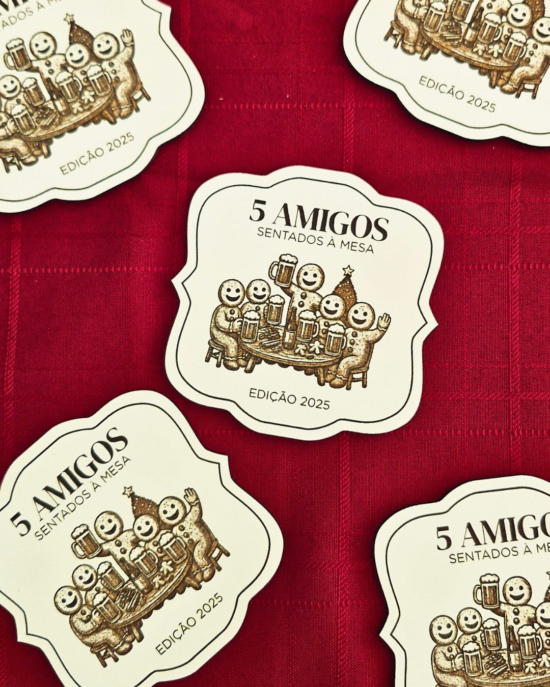 Base Oficial “5 Amigos – Sentados à Mesa” · Edição 2025